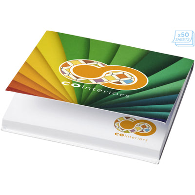 Sticky-Mate® soft cover squared sticky notes 50 sheets 75x75