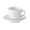 Branded Espresso cup and saucer 80 ml