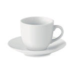 Branded Espresso cup and saucer 80 ml
