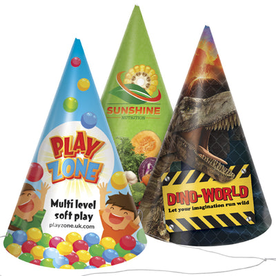 Fun Cone Shaped Hat to Get Your Brand Noticed