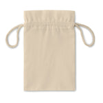 Branded Small Cotton draw cord bag