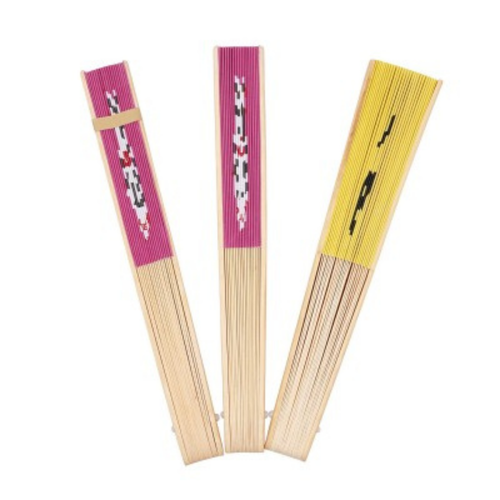 Branded Bamboo Breeze Hand Fan