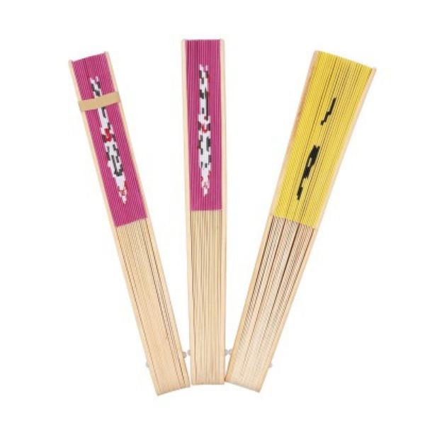 Branded Bamboo Breeze Hand Fan