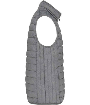 Kariban Lightweight Padded Bodywarmer Marl Silver