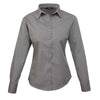 Premier Ladies Long Sleeve Poplin Blouse