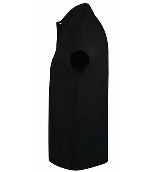SOL'S Prime Poly/Cotton Piqué Polo Shirt Black