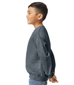 Gildan Kids Heavy Blend™ Drop Shoulder Sweatshirt Dark Heather