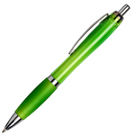 Curvy Ball Pen in all lime