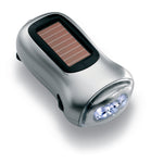 Branded Dual powered dynamo torch