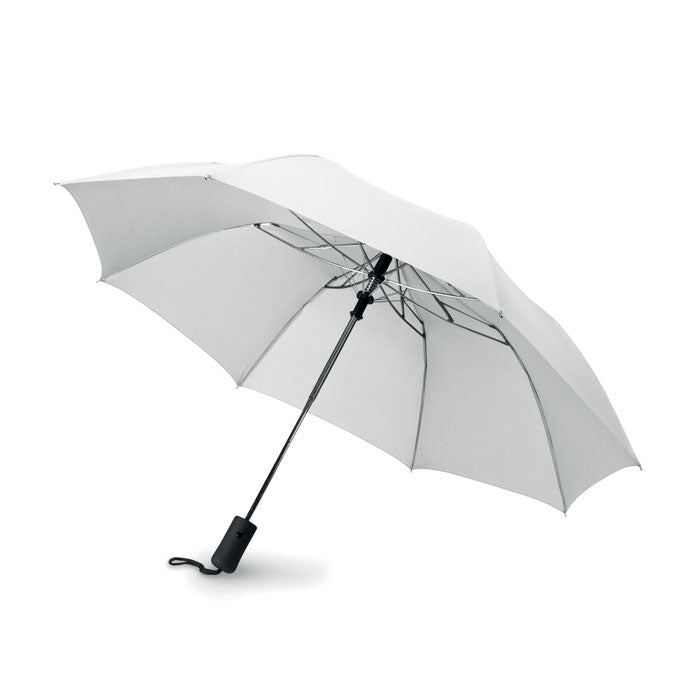 21 inch foldable  umbrella White