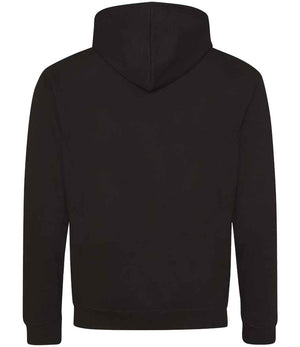 AWDis Varsity Zoodie Jet Black/Fire Red