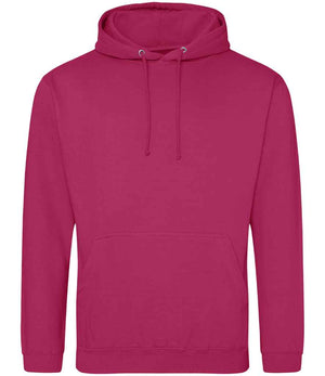 AWDis College Hoodie Hot Pink