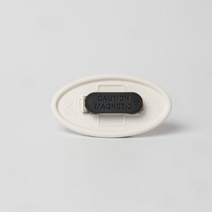 Essential Name Badge - Oval - Magnet Clip