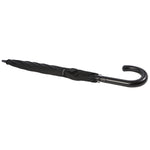 Branded Fontana 23" auto open umbrella with carbon look and crooked handle