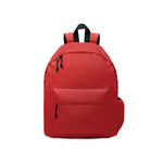 Branded 600D RPET polyester backpack