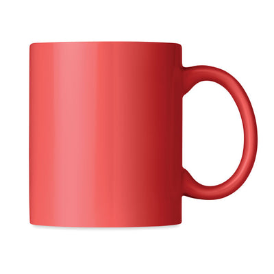 Coloured ceramic mug 300ml