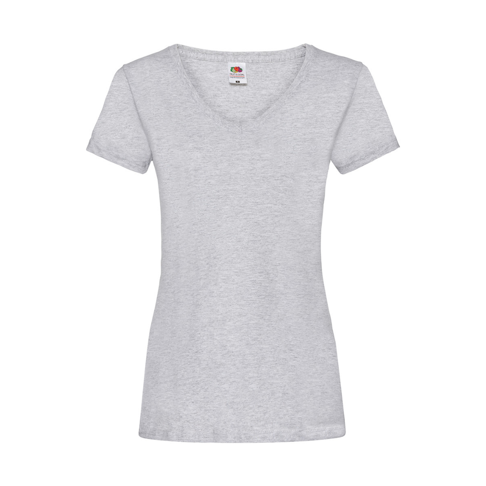 Fruit of the Loom Lady Fit Value V Neck T-Shirt