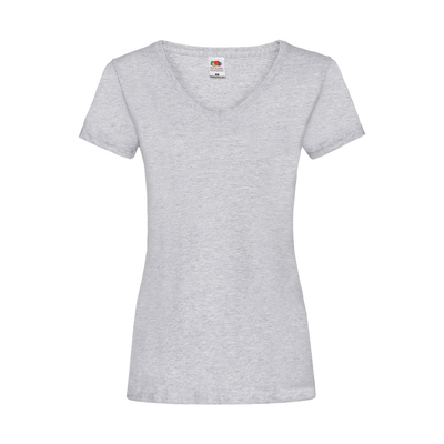 Fruit of the Loom Lady Fit Value V Neck T-Shirt