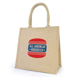 Branded Medium Jute Bag - Halton