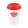 Branded Haddon 350ml double wall Frosted Translucent tumbler