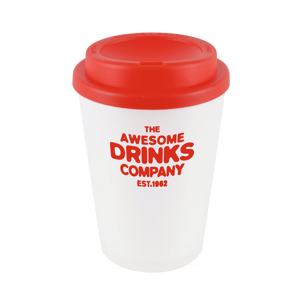 Branded Haddon 350ml double wall Frosted Translucent tumbler