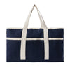 Branded VINGA Volonne AWARE™ recycled canvas beach bag