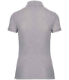 WK Designed to Work Ladies Anti-Bacterial Piqué Polo Shirt Oxford Grey