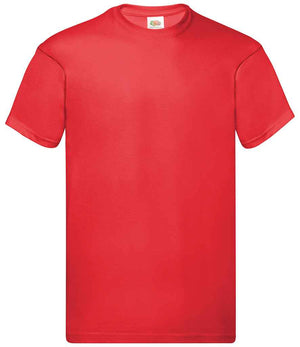 Fruit of the Loom Original T-Shirt Red