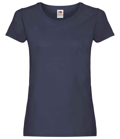 Fruit of the Loom Lady Fit Original T-Shirt Deep Navy