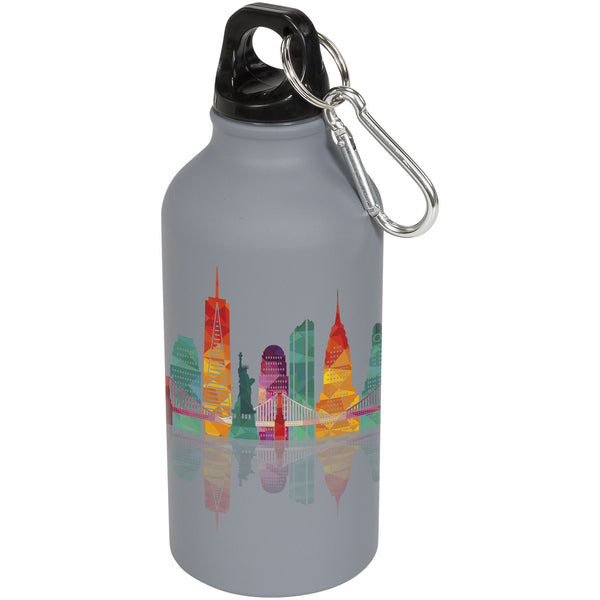 Oregon 400 ml matte water bottle with carabiner