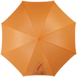 Lisa 23" auto open umbrella with wooden handle