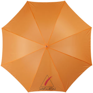 Lisa 23" auto open umbrella with wooden handle