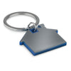 Branded House shape plastic key ring