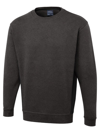 Branded Two Tone Crew New Sweatshirt