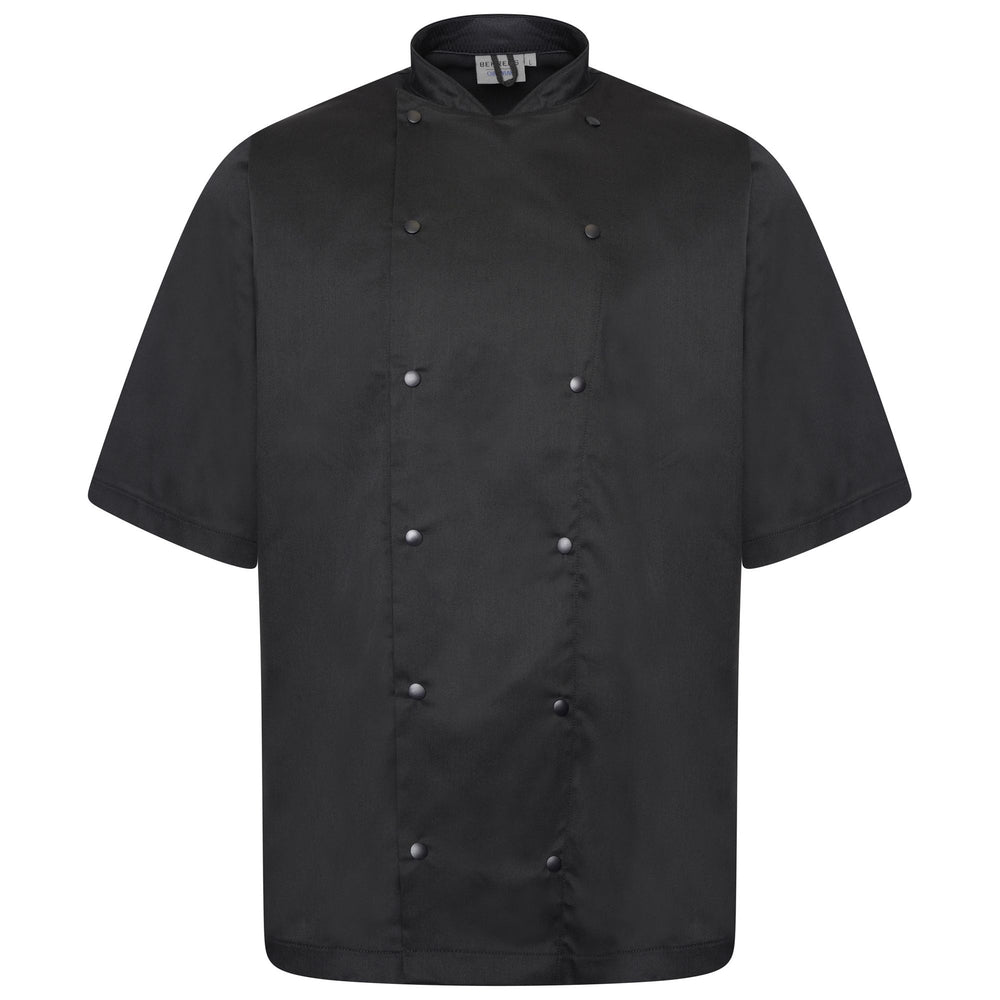 Branded Behrens Chefs Jacket Short Sleeve