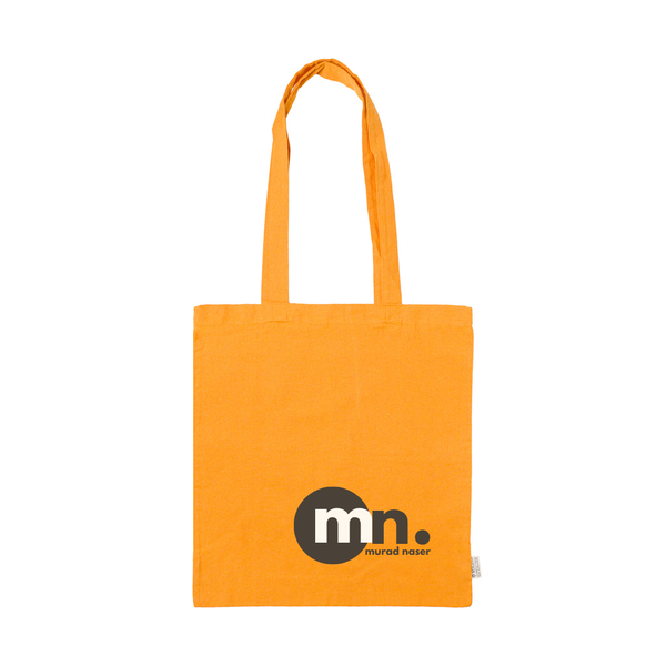 Promotional Coloured Recycled Cotton Tote Bag