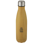 Cove 500 ml vacuum insulated stainless steel bottle with wood print