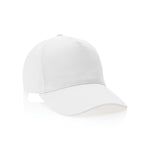 Impact 5panel 280gr Recycled cotton cap with AWARE™ tracer