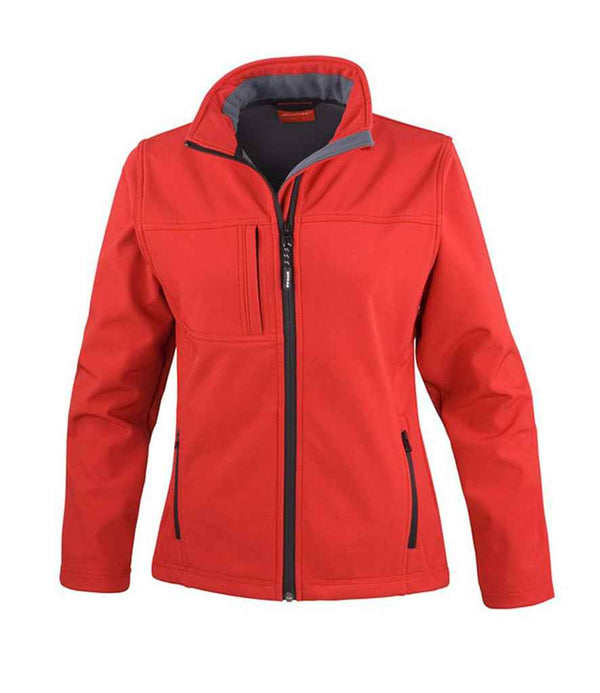 Result Ladies Classic Soft Shell Jacket Red
