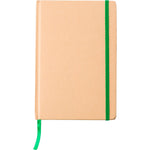 Branded Cantel Recycled paper notebook (approx. A5)