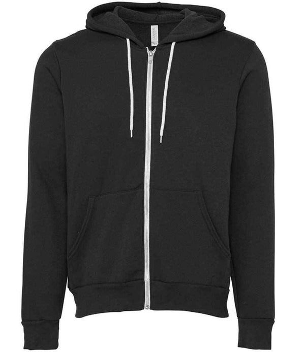 Canvas Unisex Full Zip Hoodie