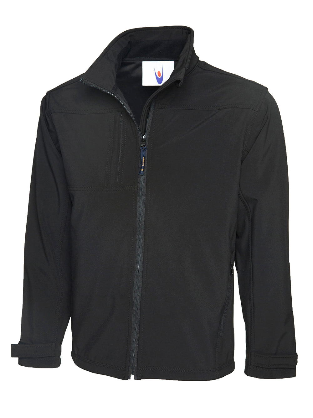 Branded Deluxe Full Zip Soft Shell Jacket