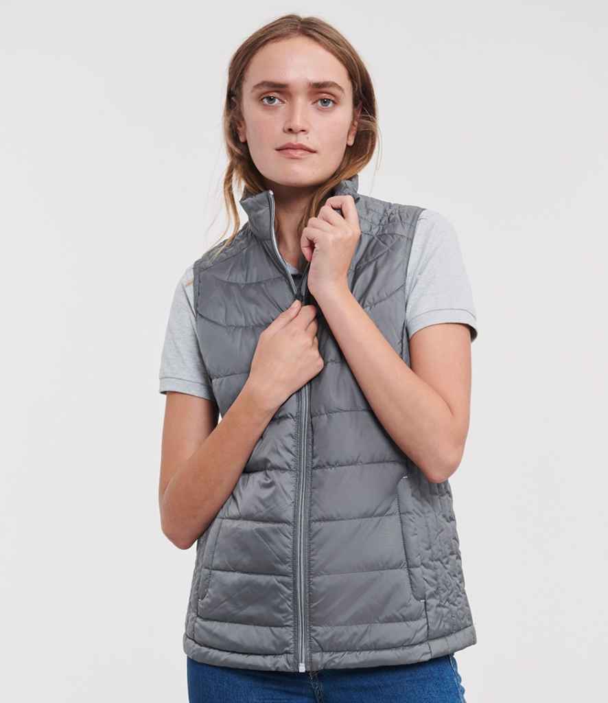 Russell Ladies Nano Padded Bodywarmer Iron