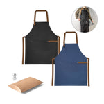 VESPER. 100% cotton apron (300 g/m²)