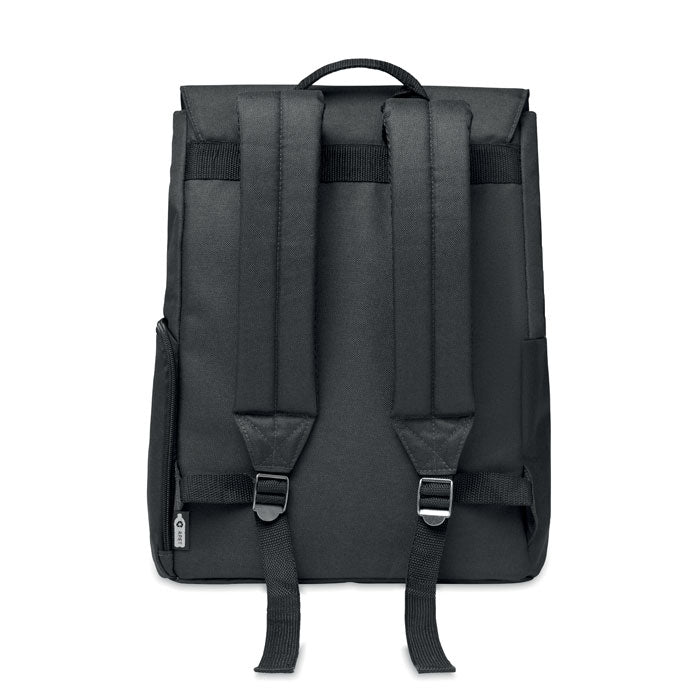 Branded 600D RPET laptop backpack