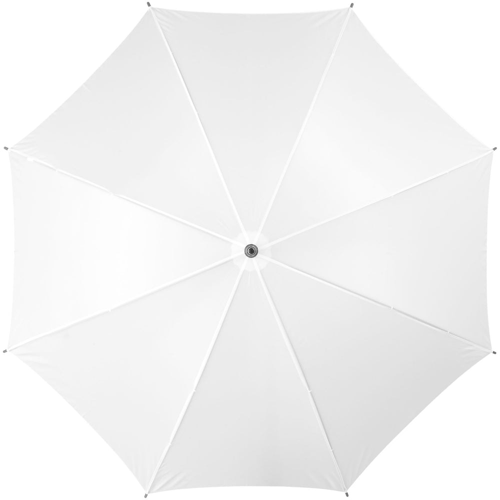 Branded Jova 23" umbrella with wooden shaft and handle