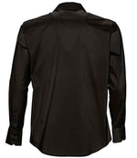 SOL'S Brighton Long Sleeve Fitted Shirt Black