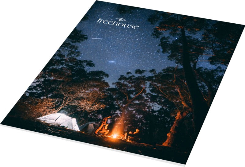 Branded Desk-Mate® A4 notepad wrap over cover 50 pages