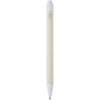 Dairy Dream ballpoint pen with white tip, clip and button.