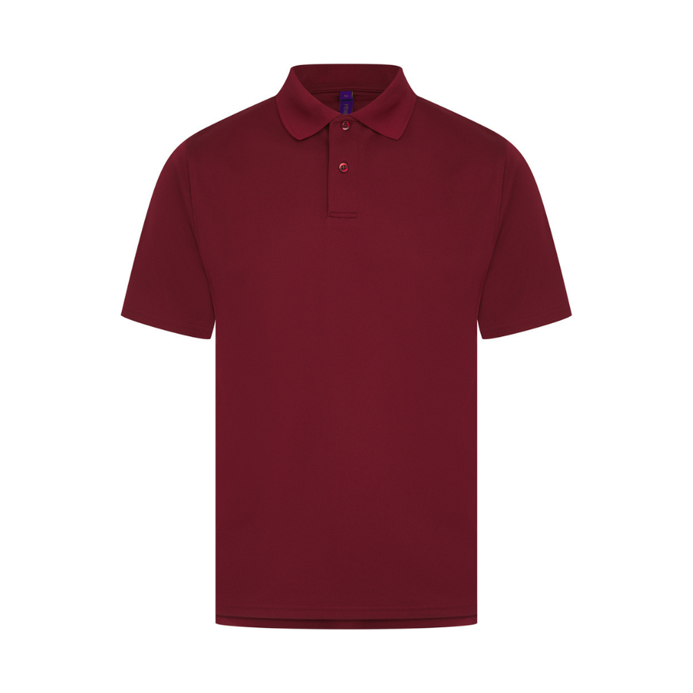 Henbury Coolplus® Wicking Piqué Polo Shirt